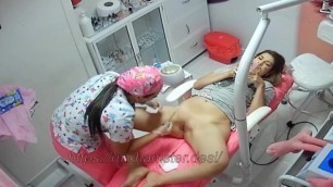 Exclusive video of beauty salon, Latin pussy and ass